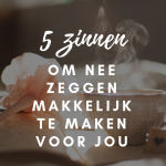 nee zeggen