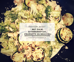 pasta met zalm