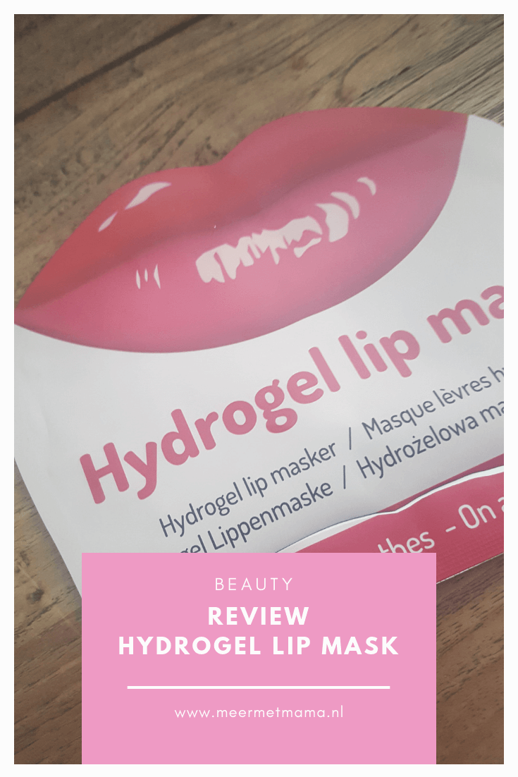 Hydrogel lip mask
