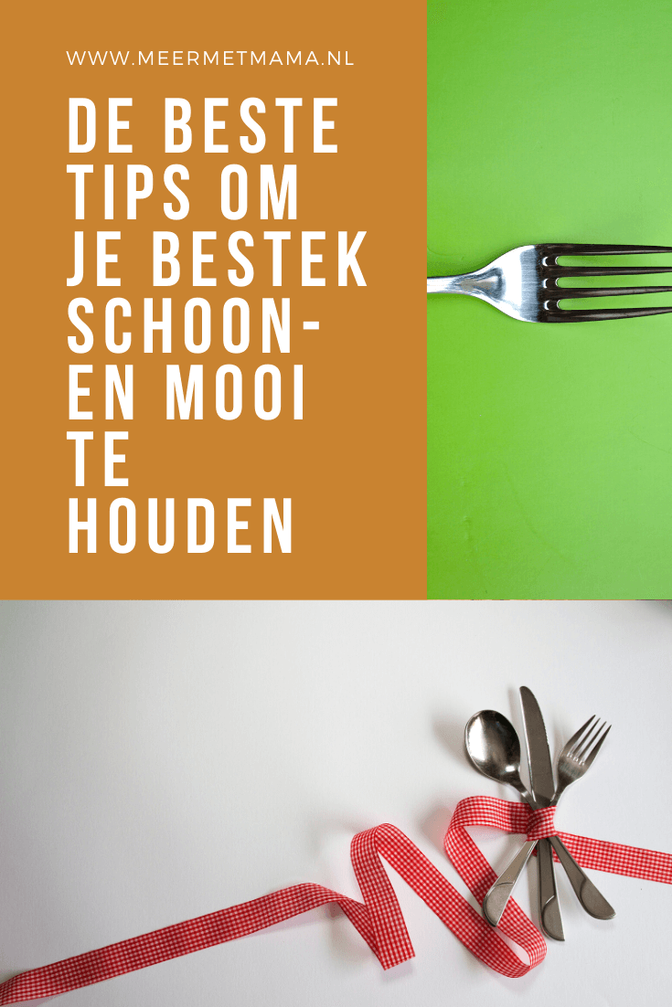 bestek schoonhouden
