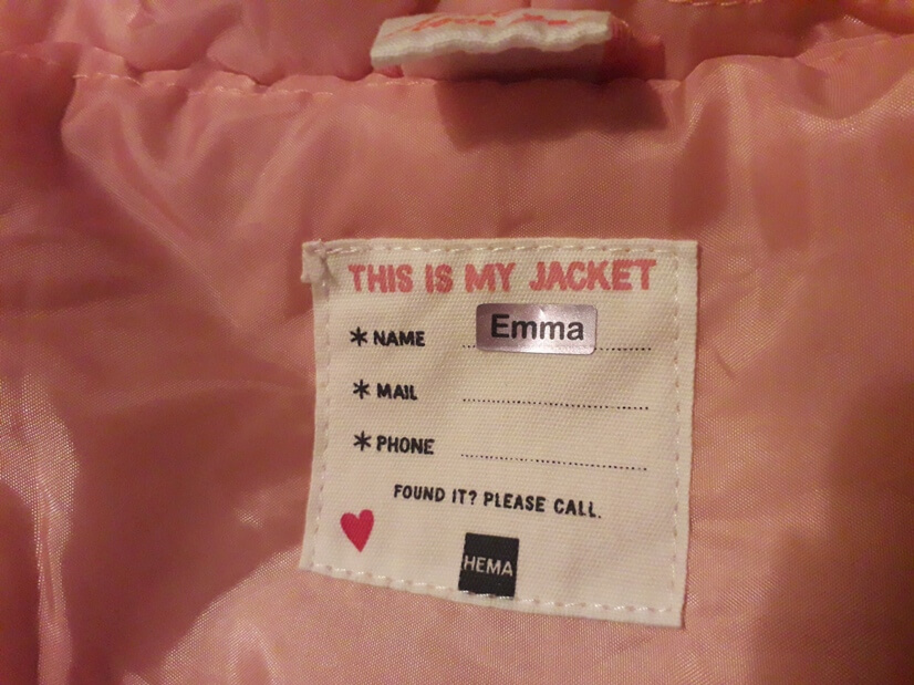 metallic naamstickers