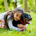 Samenleven van hond en kinderen in één gezin